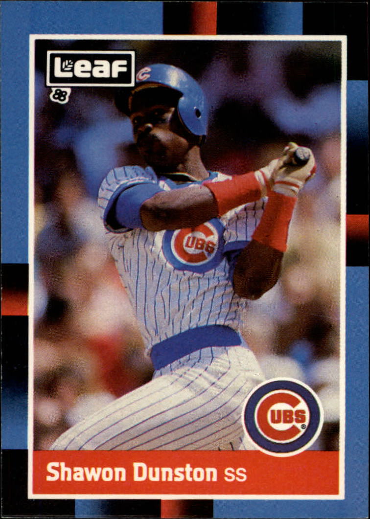 1988 Leaf/Donruss Baseball Cards       070      Shawon Dunston